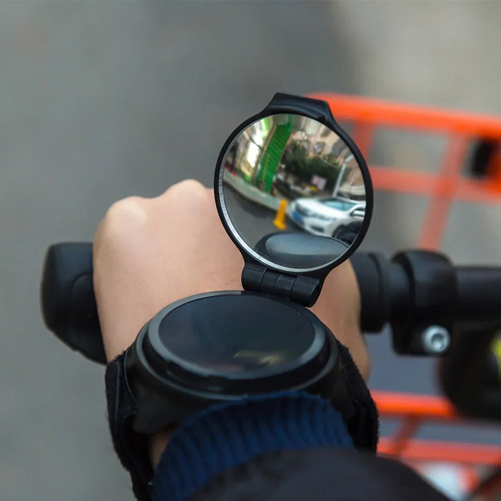 Bicycle Rearview Mirror Wristband Rear View Mirror Arm Back Mirror Wrist Strap Bicycle Motorbike Rear Reflector Riding Equipment