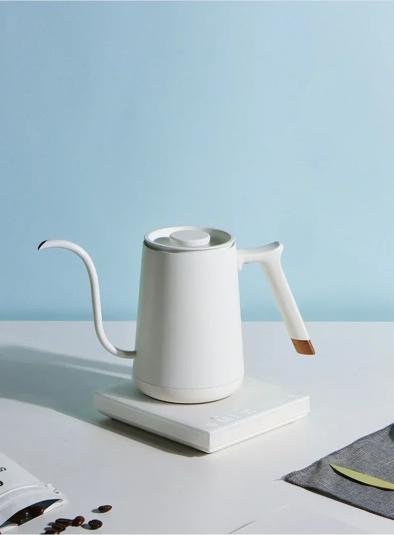 Timemore Fish Smart Electric Pour Over Kettle 600ml 220v Fine Mouth Temperature Control Customize Hand Brew Coffee Pot