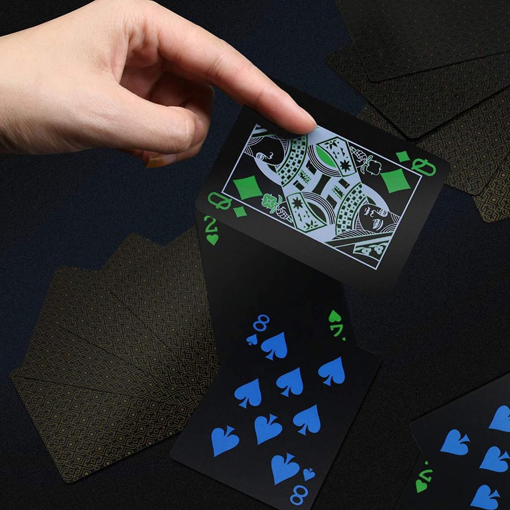 Premium Waterproof PVC Playing Cards with Box - Perfect for Parties, Games, Cardistry & Magic Tricks!