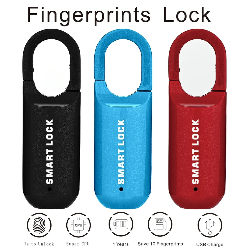 fingerprint padlock