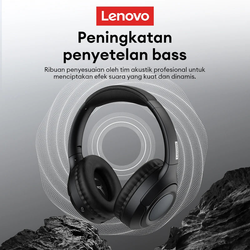 Original Lenovo TH54 Wireless Bluetooth 5.4 Earphones Long Battery Life Wearing Headphone HIFI Level Sound Quality Music Headset