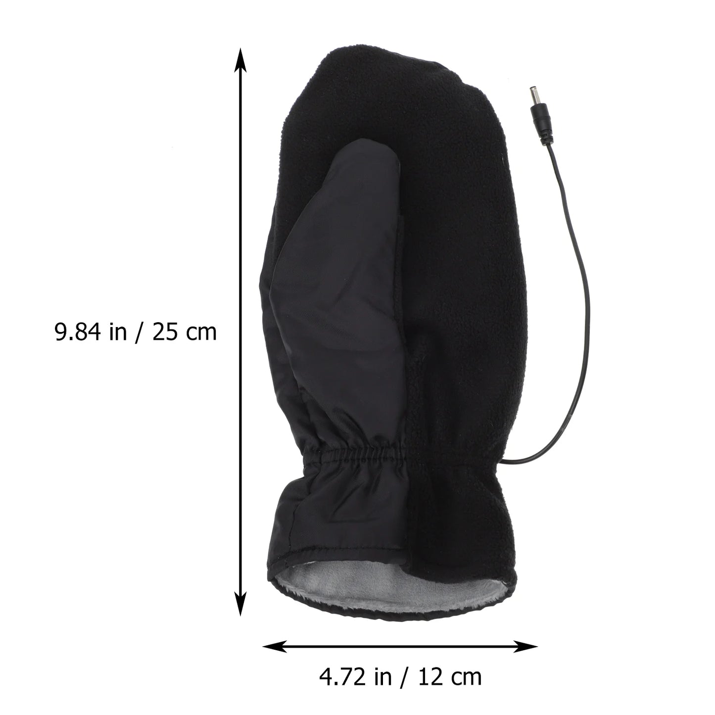 Outdoor Winter Heated Mittens Warm Electric Heated Cycling Skiing Gloves Thermal Motorcycle Glove Windproof Rechargeable USB