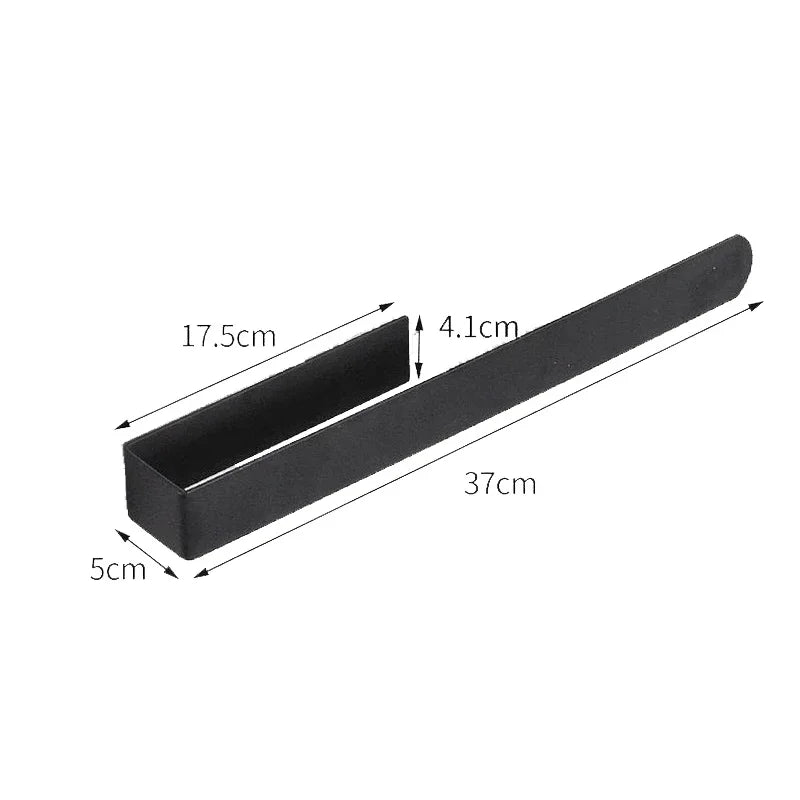 Towel Rack Non-punched Towel Rack Bathroom Rack Self-adhesive Bathroom Kitchen Towel Hand Towel Rack Household Items