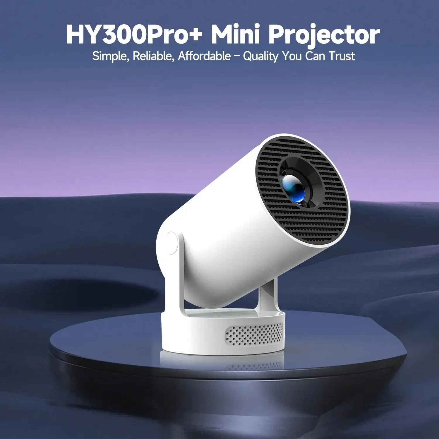 Magcubic HY300 Pro + Projector 4K 720P With 5W Speaker Android 11 8000 Lumens WiFi 6 BT5.4 Outdoor Video Home Theater ProjectorGoWisse.com