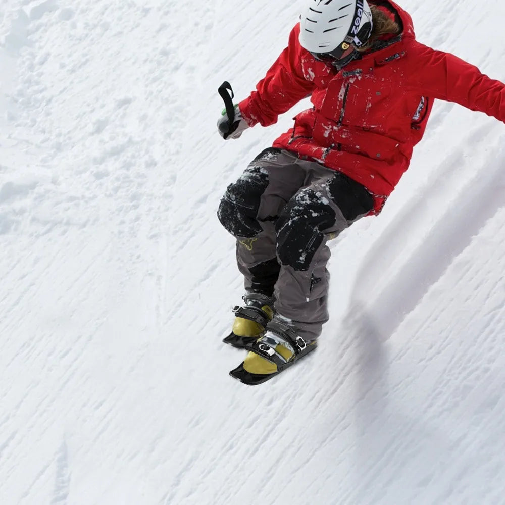 High Quality New Adjustable Skis Outdoor Ski Shoes Mini Ski Skates For Outdoor Snow Sports