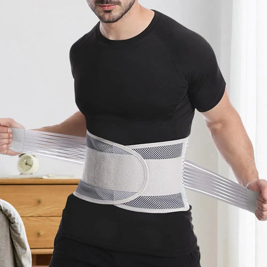 Support Belt Protection Belt Breathable Mesh Lumbar Protector with Dual Adjustable Straps for Fitness Support Sports Accessories