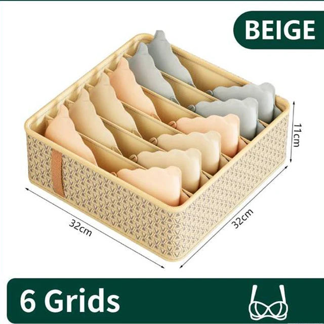 Closet Organizer Underwear Drawer Organizer Socks Bra Clothing Storage Box Wardrobe Organizer Clothes Cabinet Drawer Organizers