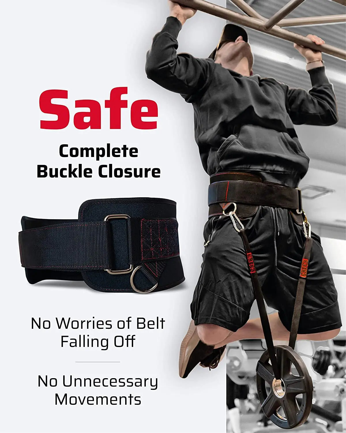 EVA Weight Lifting Fitness Belt Squat Hard Pull Lifting Gear Equipped with Professional Strength Training Waist Protection