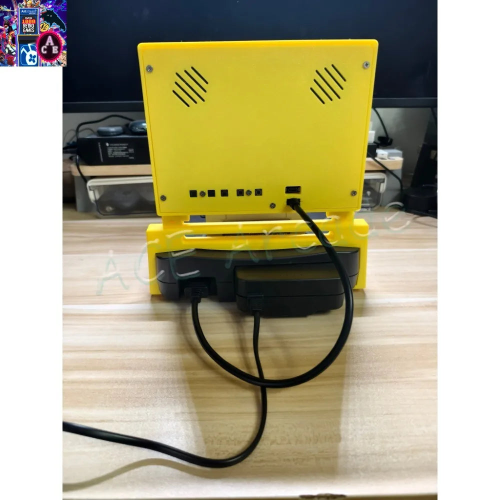 Original Design 64 Bit N64 Host 8-inch 4:3 Mini Portable Screen for Home Retro Arcade Game Console LCD Dedicated Screen