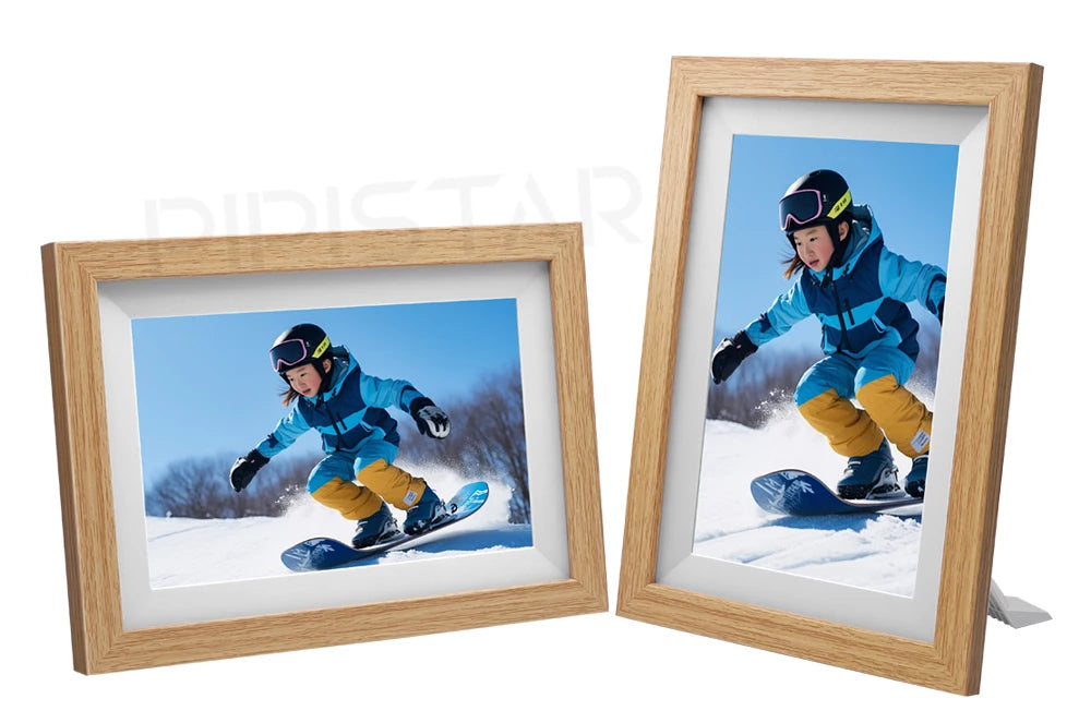 10.1-inch WiFi smart digital photo frame Frameo digital photo frame with high-definition IPS touch screen automatic rotationPicture FramesGoWisse.com
