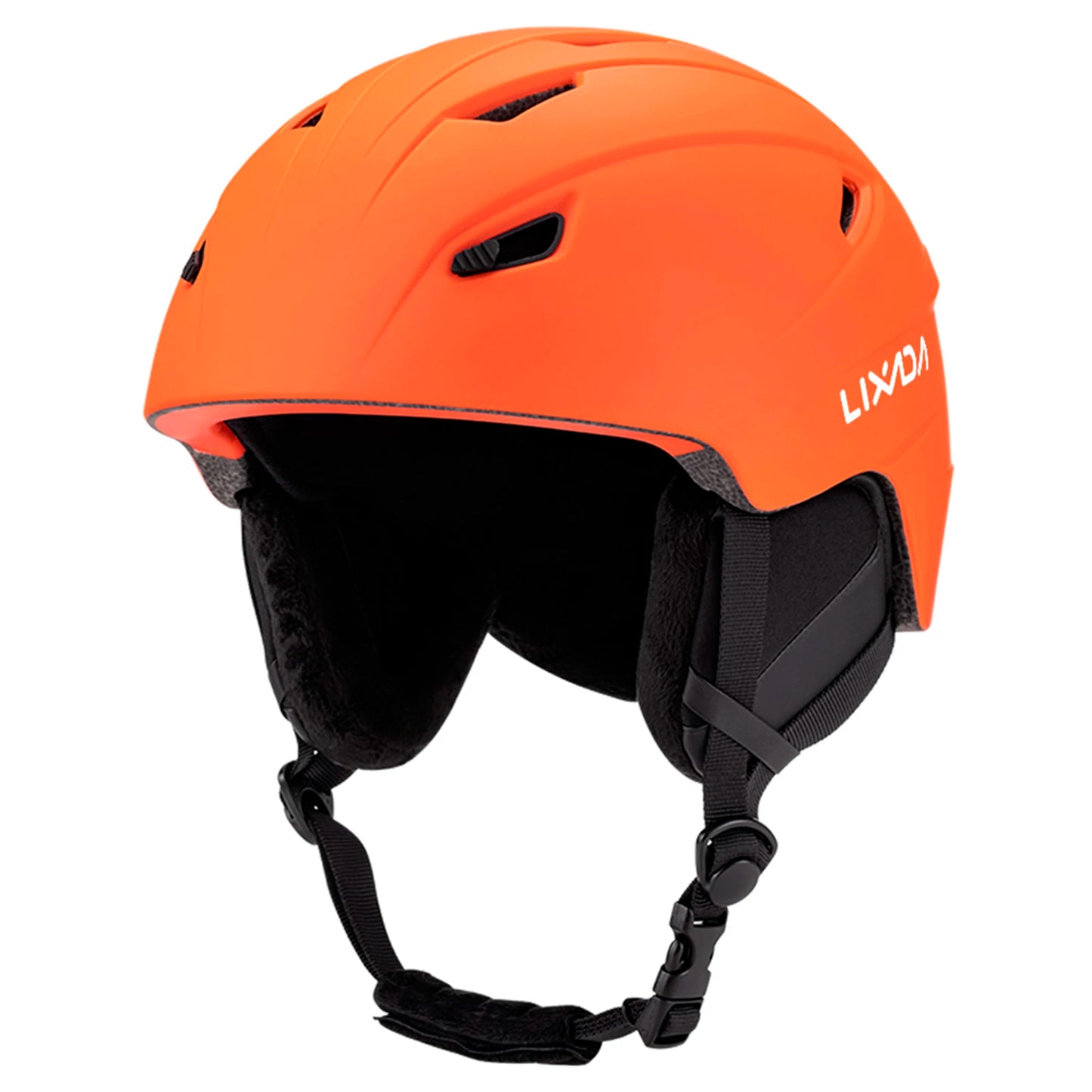 Ski Helmet Integrated Warm Snow Sports Helmet Adjustable Lightweight Comfortable Winter Snowboard Helmet with 14 Air Vent Holes
