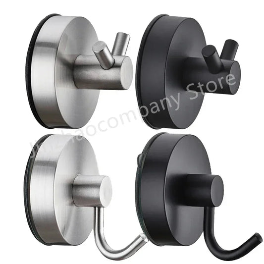 1/2/4pcs 5KGS Reusable Towel Hook Vacuum Suction Cup Hook Robe Hooks Kitchen Bathroom Home Suction Hook Hanger Accessories
