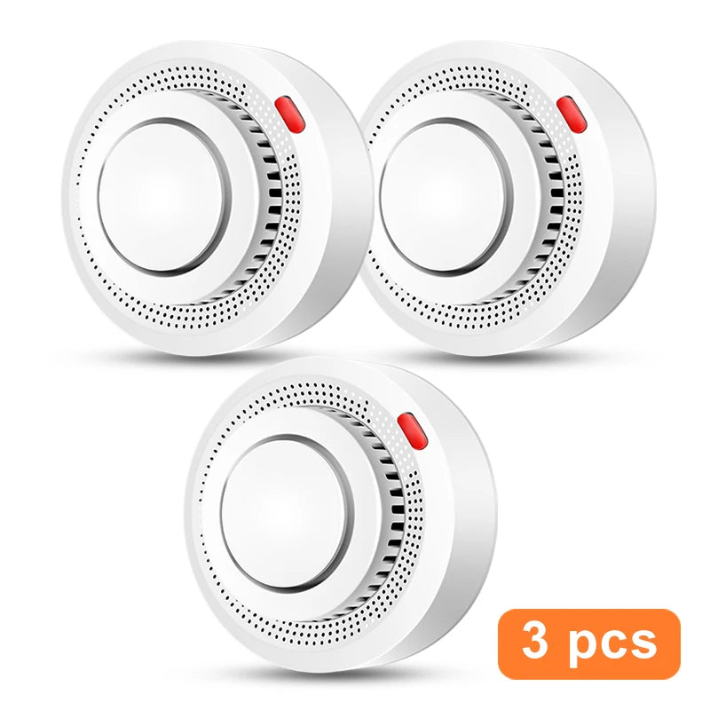 Tuya Smart WiFi Smoke Sensor Fire Protection Smoke Detector 85dB Sound Security System Firefighters Smartlife APP ControlSmoke DetectorsGoWisse.com