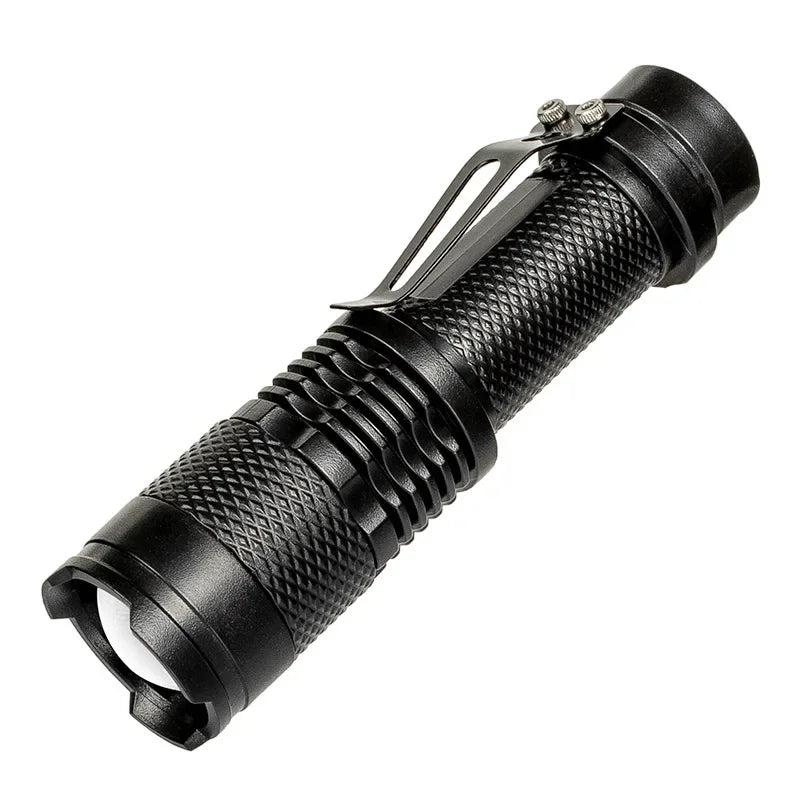 Portable LED Camping Lamps Tactical Flashlights 3-Mode Handheld Powerful LED Torch Light Lanterns Self Defense