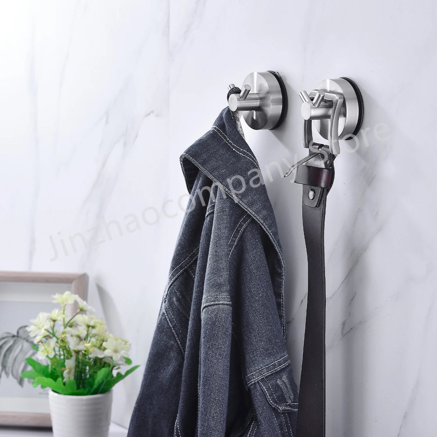 1/2/4pcs 5KGS Reusable Towel Hook Vacuum Suction Cup Hook Robe Hooks Kitchen Bathroom Home Suction Hook Hanger Accessories