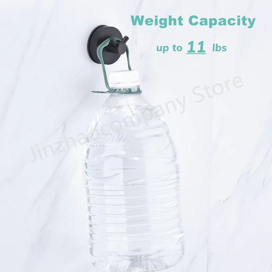 1/2/4pcs 5KGS Reusable Towel Hook Vacuum Suction Cup Hook Robe Hooks Kitchen Bathroom Home Suction Hook Hanger Accessories