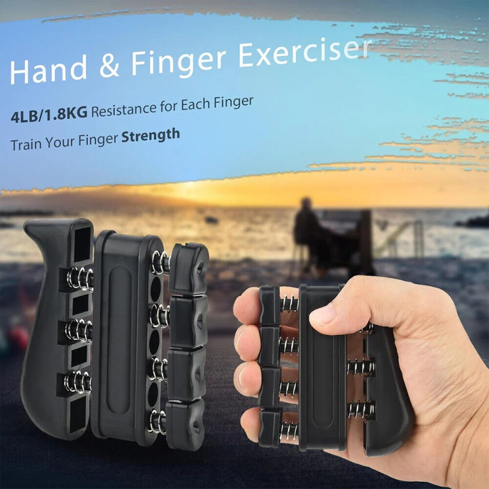 6PCS/SET 5-60kg Adjustable Hand Grip Strengthener Hand Grip Trainer With Counter Wrist Forearm And Hand Exerciser For Muscle Bui