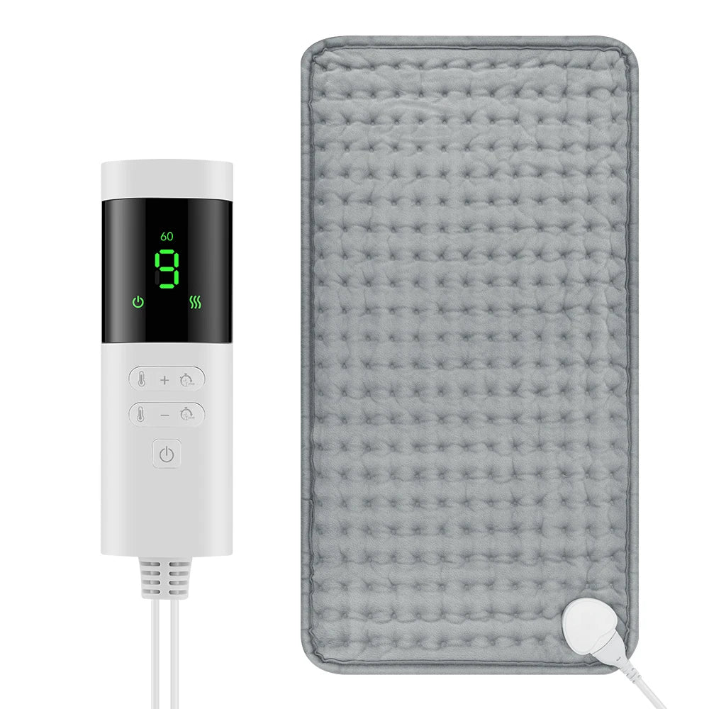 9 Level 4 Mode Timer 30X60cm Electric Heating Pad Blanket Hot Heated Pad for Abdomen Shoulder Knee Legs Winter Warm Washable