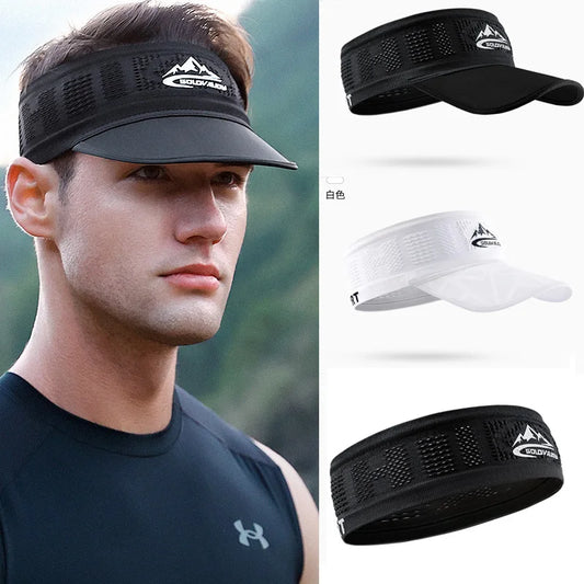 Cooling Stretchy Visor Unisex Visor Hat for Men and Women No Slip Band Lightweight Performance Running Sun Protection Visor