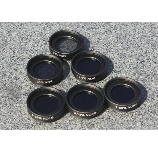 Agnicy Astronomical Telescope Accessories 1.25 Inch Filter Medium Gray Density ND2 ND4 ND8 ND16 ND32 ND64