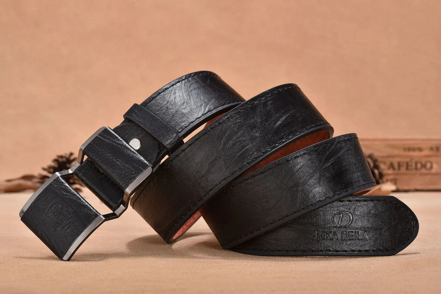 New men's belt korean fashion smooth buckle business casual belt fashion young men's trouser designer luxury brand belts
