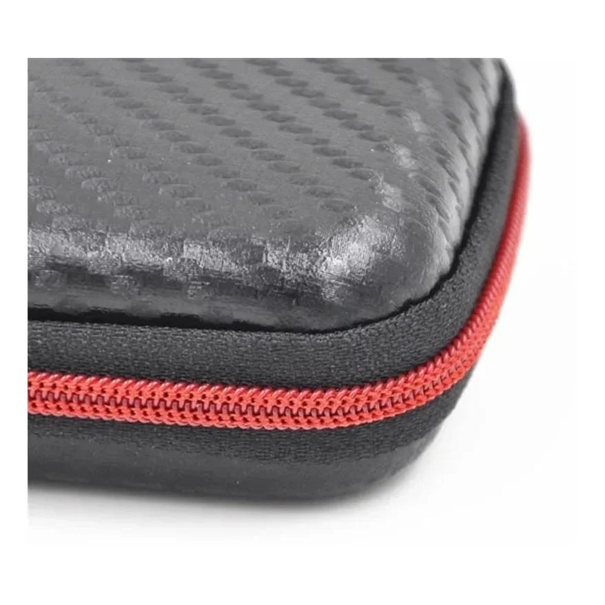 Earphone Case Storage Carrying Hard Bag Box For Earphone Headphone Accessories Earbuds Memory Card USB Cable Case Pouch For QKZ