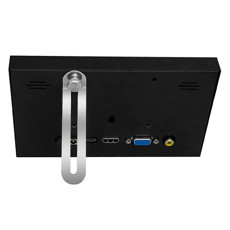 7 Inch Portable Display IPS 1024x600 LCD HDMI-compatible VGA AV Input DC Type C Power In for PC Laptop Camera TV Box DVD ScreenComputer MonitorsGoWisse.com