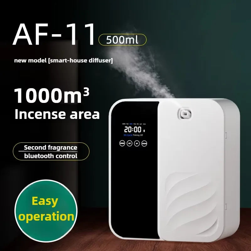 Hotel Aroma Diffuser Machine Wall Mounted Room Fragrance Diffuser Bluetooth Electric Smell Distributor Electric Smell for HomeElectric DiffusersGoWisse.com