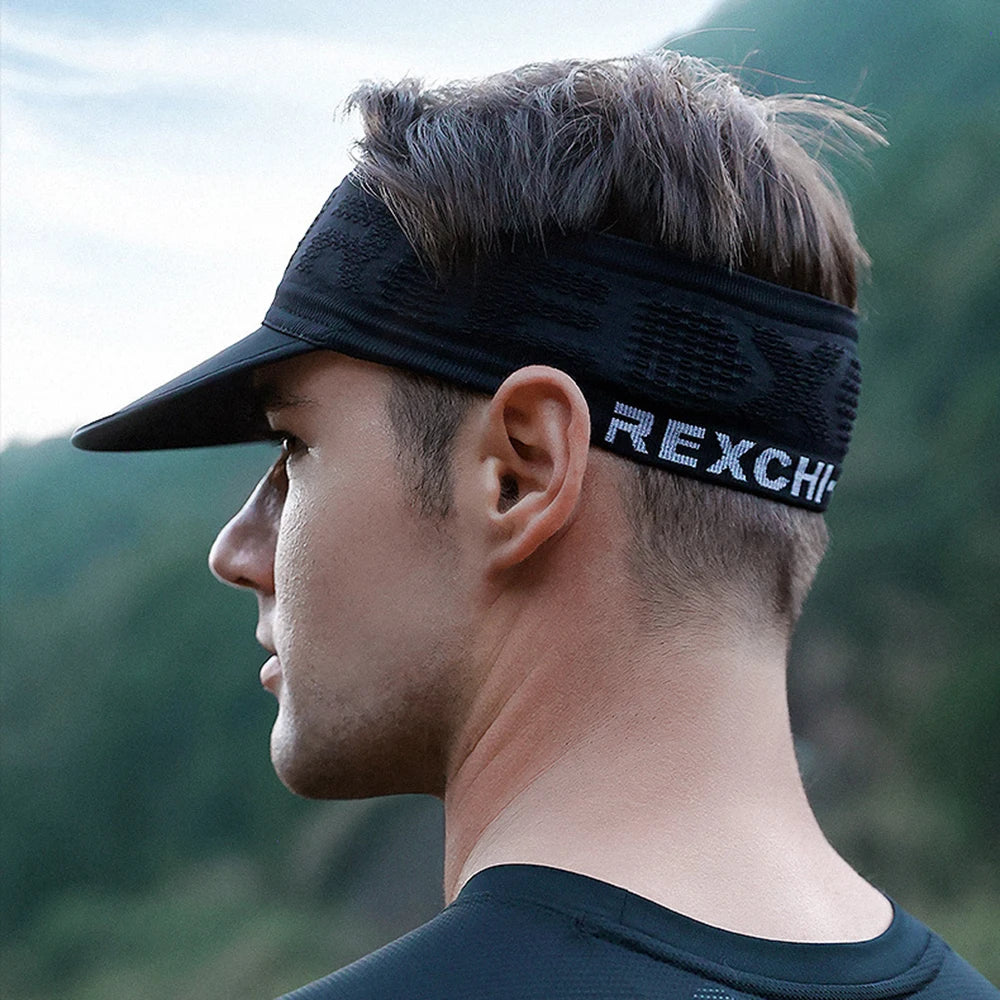 Cooling Stretchy Visor Unisex Visor Hat for Men and Women No Slip Band Lightweight Performance Running Sun Protection Visor