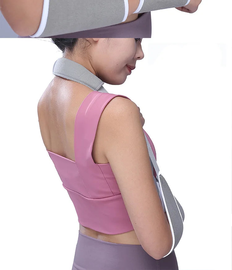 Premium Arm Sling & Forearm Support Brace - Adjustable Shoulder/Elbow Immobilizer with Breathable Mesh & Padded Comfort