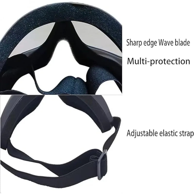 Outdoor Sport Ski Goggles Anti fog UV400 Protection Ski Mask Male Female Anti-Fog Big Face Snow Glasses Snowboard Skiing Eyewear