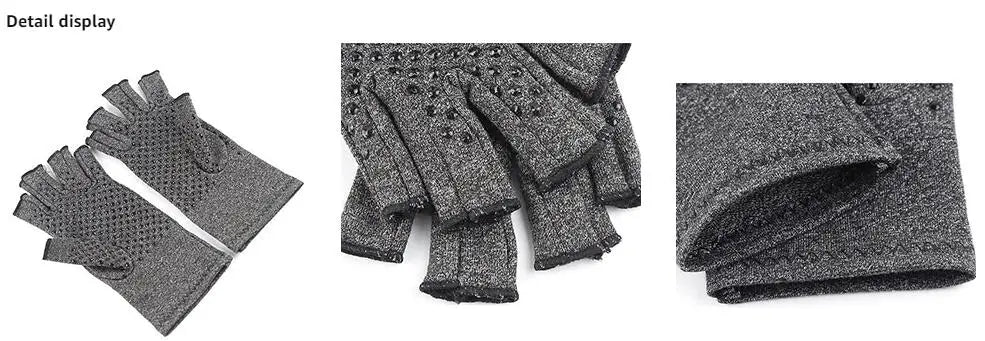 1 Pair Anti Arthritis Health Compression Therapy Gloves Rheumatoid Hand Pain Wrist Rest Sport Safety Glove Comfortable