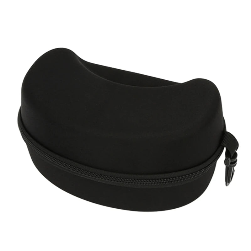Snowboard Goggles Case with Carabiner Sports Glasses Case, Snowboard Goggles Box EVA Protective Box for Snow Eyewears