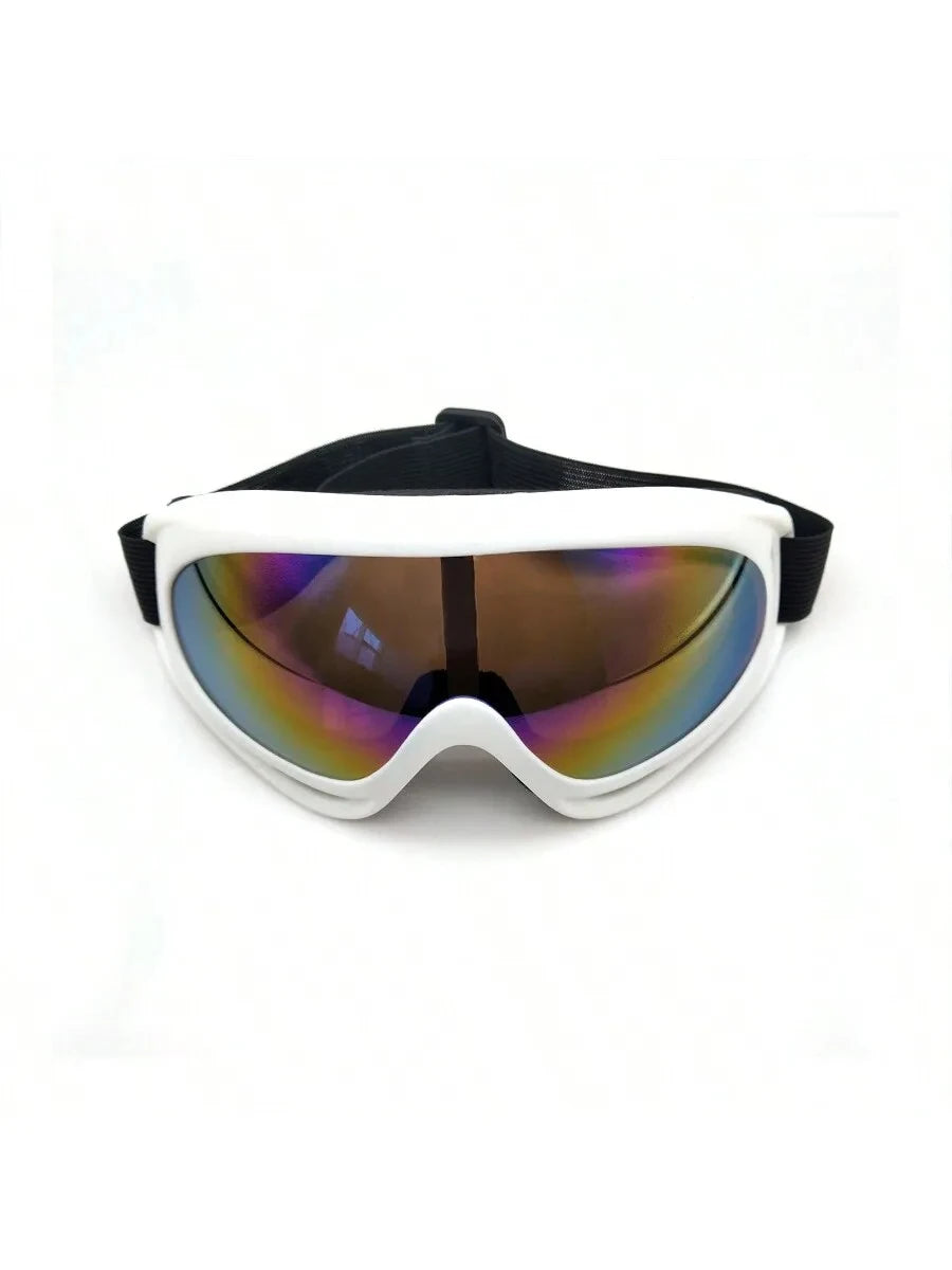1pc Large Frame Polarized Ski Goggles For Men And Women, Windproof Snowproof UV Protection Anti-Fog Snowboard Goggles For Outdoo