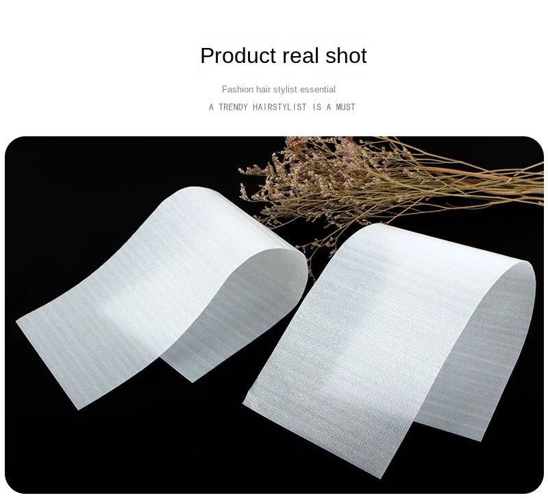 50PCS/100PCS Disposable Hair Dye Foam Paper Professional Hair Coloring Highlighting Strips Tools