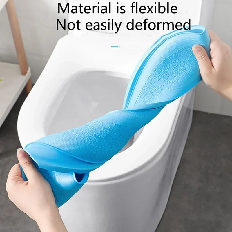 O-shape Toilet Seat Cover Washable Closestool Mat Toilet Cover Accessories