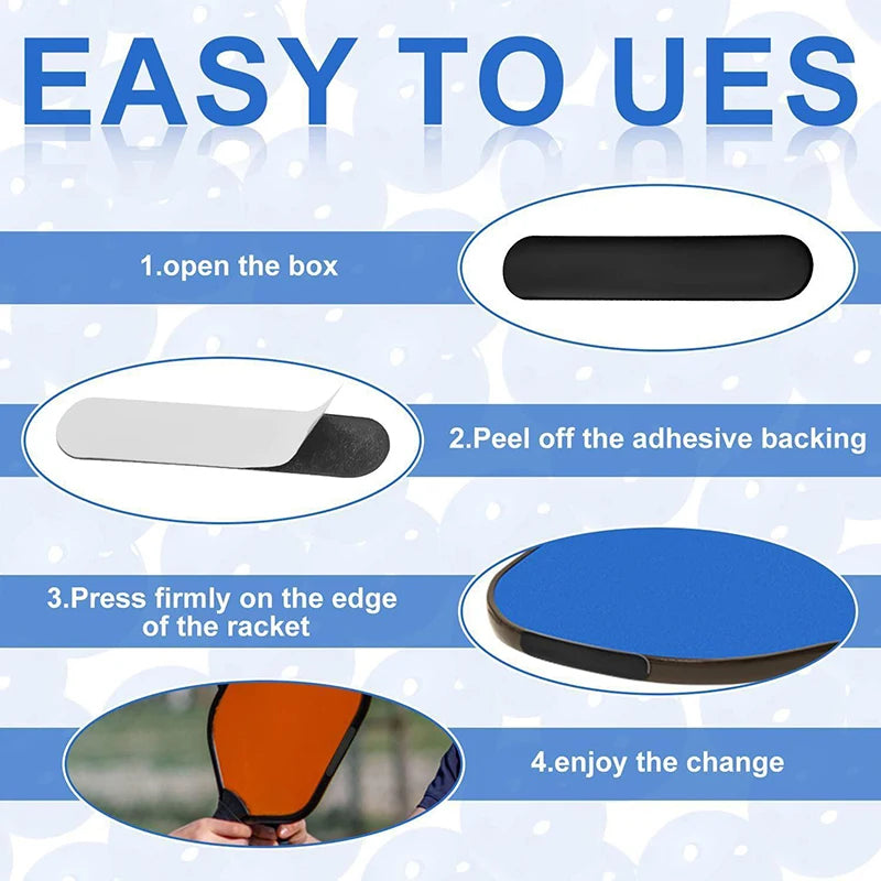 8Pcs Pickleball Weight Tapes Adhesive Weight Strips Pickleball Lead Tape Golf Weighted Tape Pickleball Paddle Tape