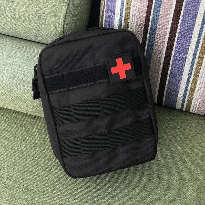 Tactical Medical Bag Camping Survival First Aid Kit Waist Pack Emergency Outdoor Travel Molle Pouch Camping Equipment