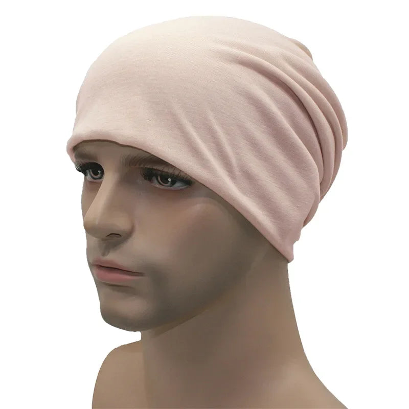 Spring Hats for Women Thin Beanies Knitted Cap Girl Autumn Cool Candy Color Beanie Men Cotton Pile of Pile Cap Bonnet Casual Cap