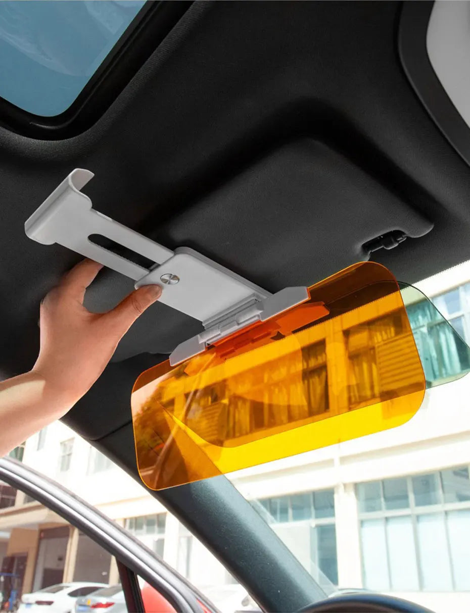 SEAMETAL Car Sun Visor HD View Day and Night Car Anti-glare Sun Visor Sun UV Blocked Clearly View Safety Driving Accessories
