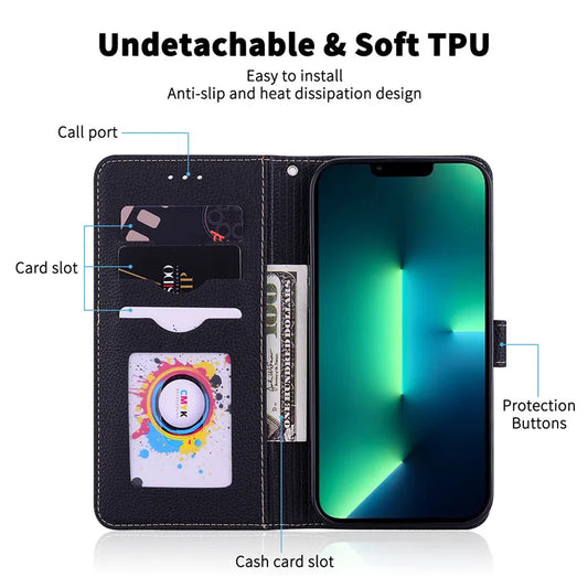 For ZTE Blade V40 Vita Case Soft Silicone Back Cover For ZTE Blade V40 Vita Case Leather Wallet Flip Cover Fundas