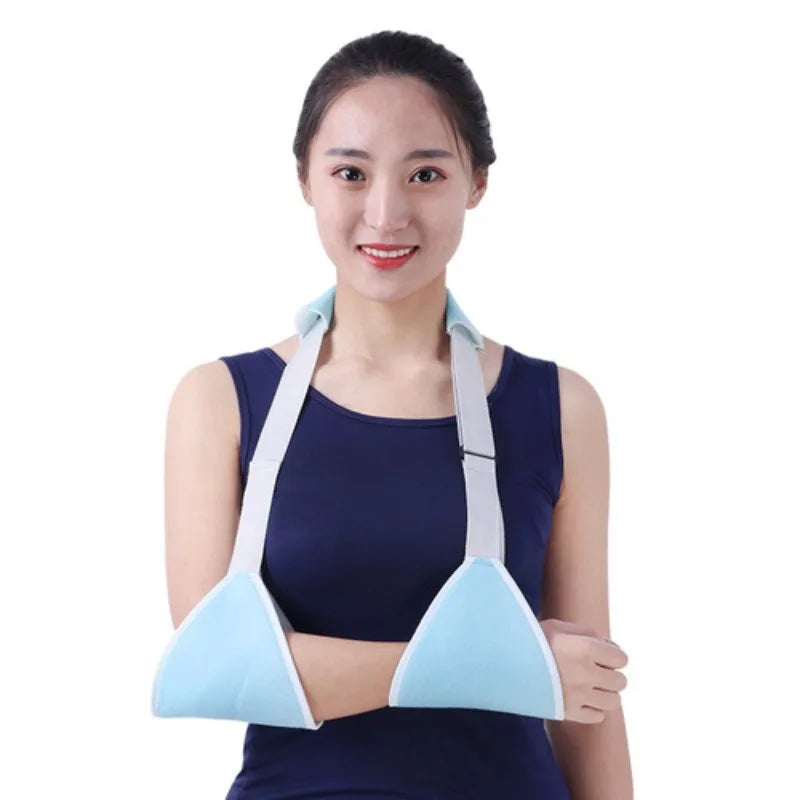 Premium Arm Sling & Forearm Support Brace - Adjustable Shoulder/Elbow Immobilizer with Breathable Mesh & Padded Comfort