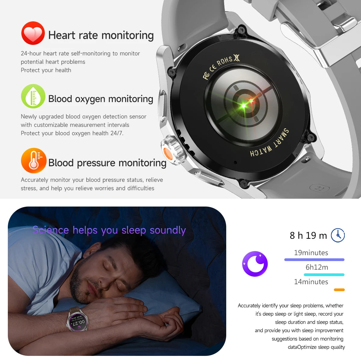 New For Xiaomi S4 Ultra Outdoor Sport Men HD AMOLED Display GPS Track Altimeter Heart Rate Bluetooth Call Waterproof Smart Watch