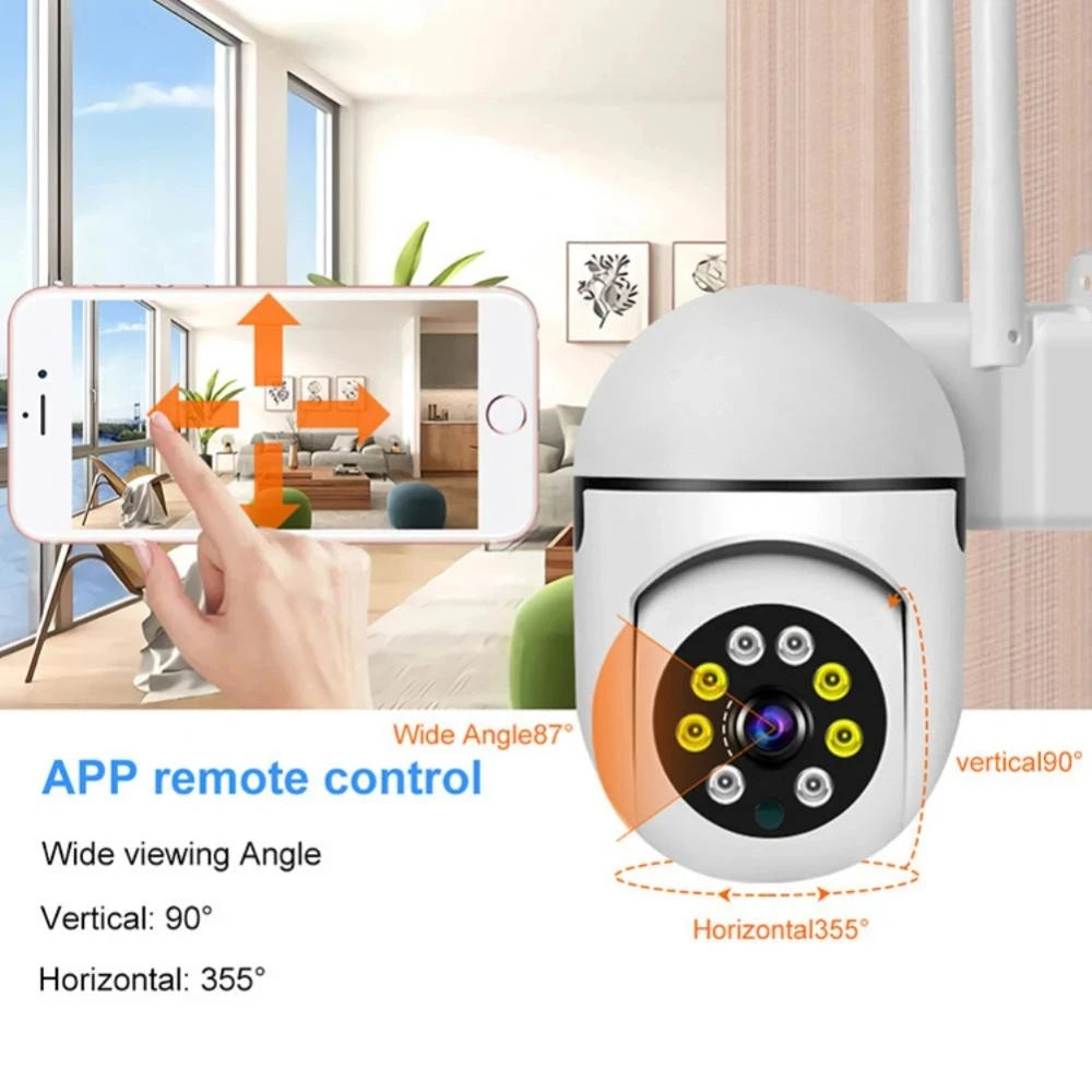 Wifi Camera YCC365 Plus Smart 4X Digital Zoom AI Human Detect Wireless Camera Security Surveillance CCTV With 1080P IP Camera