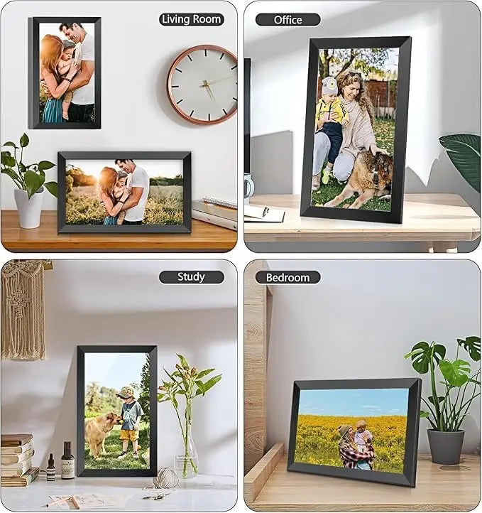 15.6 inch built in 32GB/ 64GB WiFi Large touch ips digital photo frame 1920*1080 WiFi Smart Frame Share Photos Videos via frameo