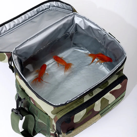 High-Capacity Tactical Thermal Cooler Bag Outdoor Insulated Lunch Box Work Leakproof Insulated Durable Lunch Bag for Men Meal Ca
