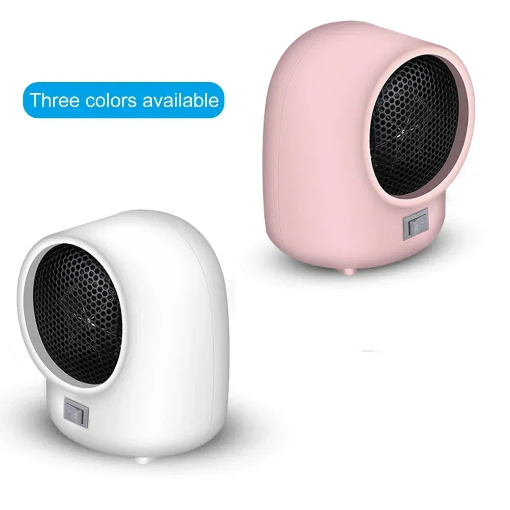 400W Mini Electric Heater 2-speed Quick Heating Home Electric Heater 220V/110V Hot Fan Overheating Protection Air Heat