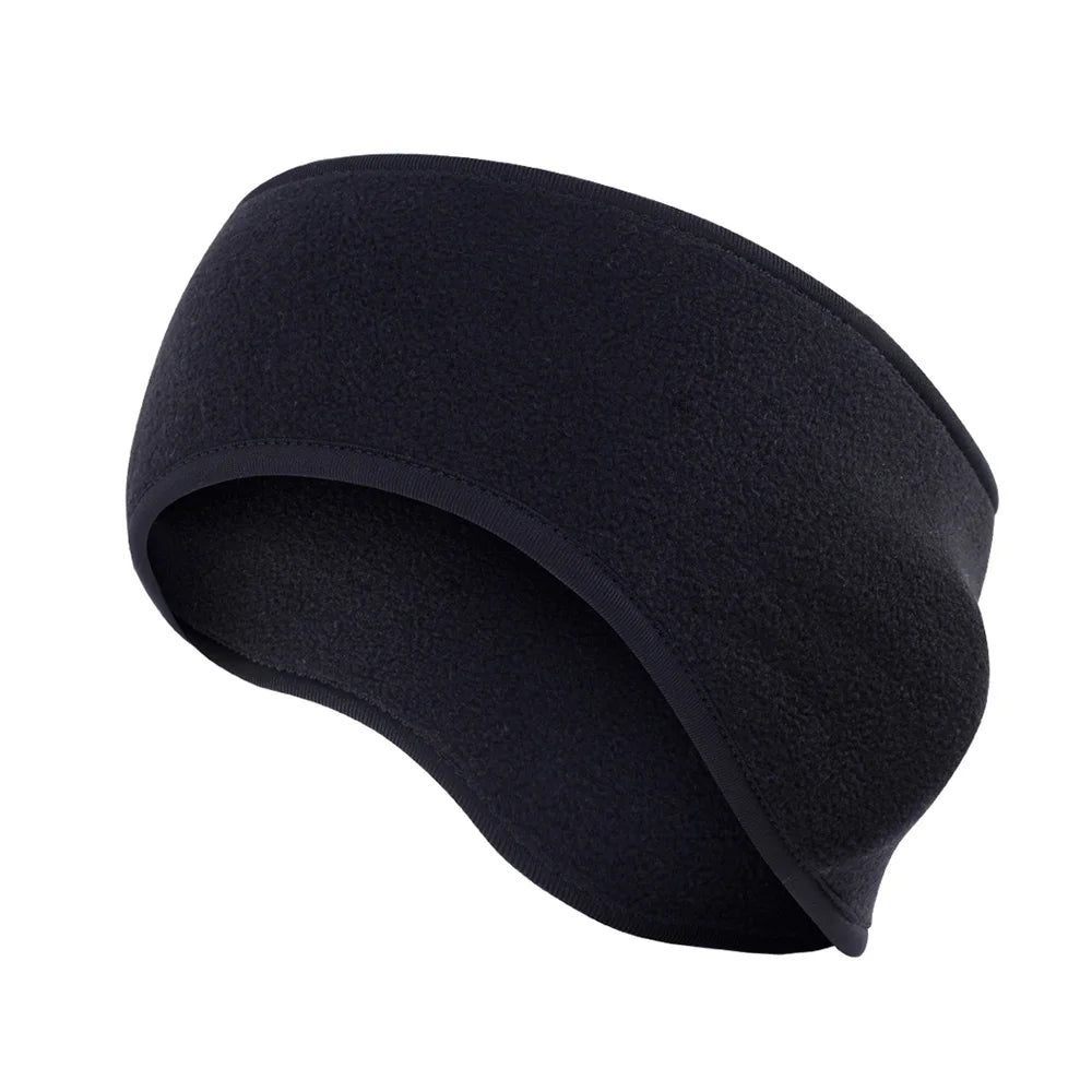 Thermal Fleece Headband Winter Warm Sweatband Head Band Gym Yoga Sport  Cycling Training Running Fitness Hair Bandage Men Women