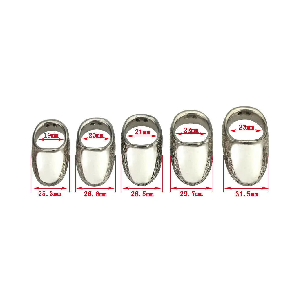 Archery Thumb Finger-Handmade Traditional Brass Wrist Archery Thumb Ring Finger Protector 16-24mm