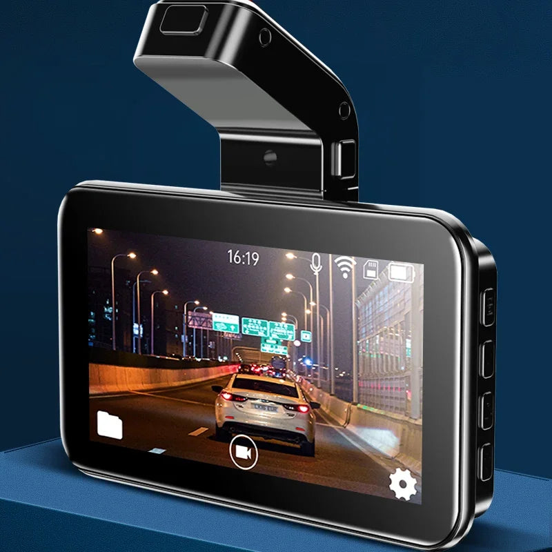 WIFI DVR Recorder Dashcam 1440P Dash Car Dash Cam Camera Dual Lens Built In G-Sensor Loop Recording Parking Monitoring